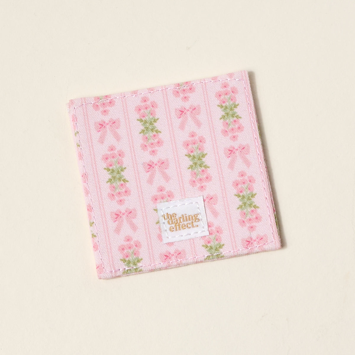 Oh So Fancy Pink Corner Keeper Fabric Bookmark