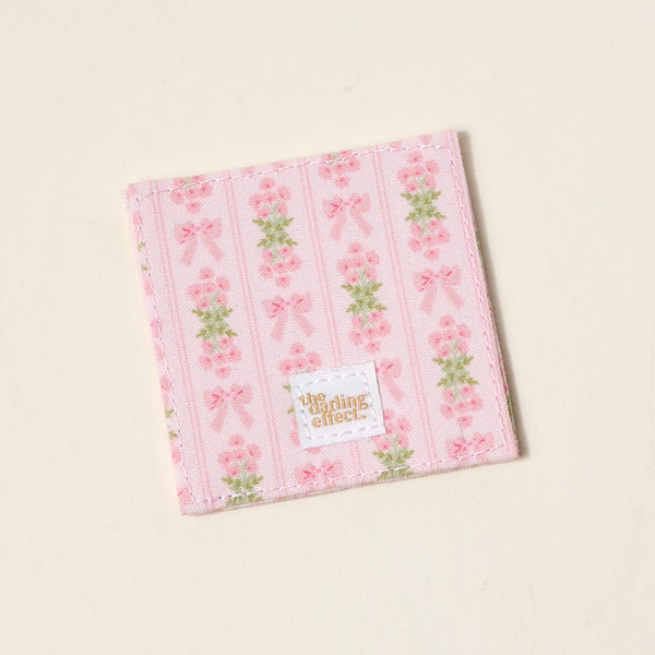 Oh So Fancy Pink Corner Keeper Fabric Bookmark