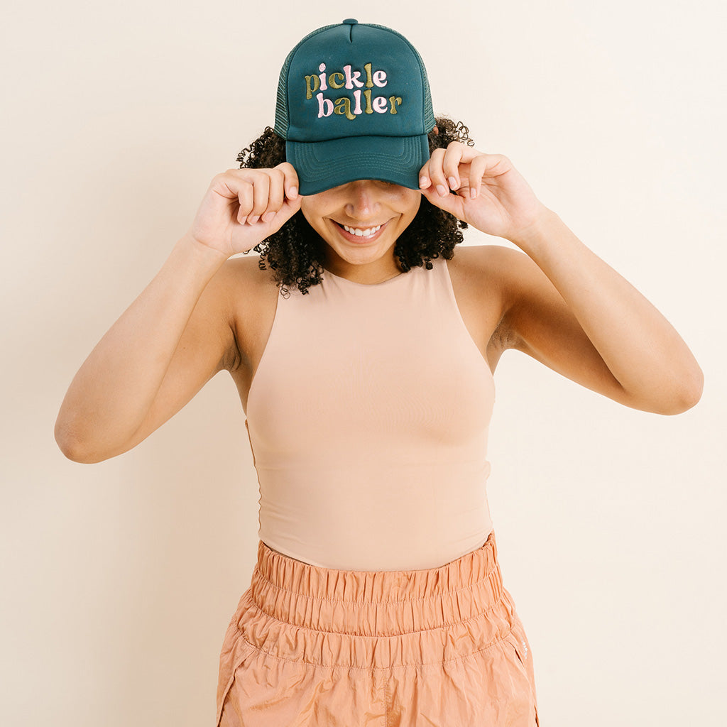 Pickleballer Trucker Hat