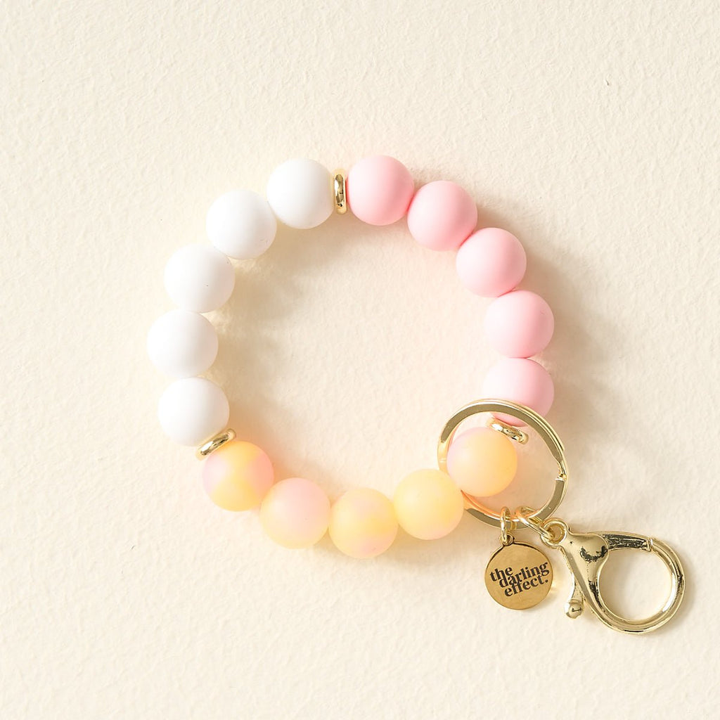 Pink Lemonade Hands-Free Keychain Wristlet – The Darling Effect