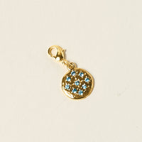 Blue Jewels Jewelry Charm Gold