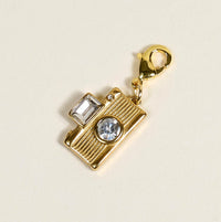 Film Camera Jewelry Charm Gold