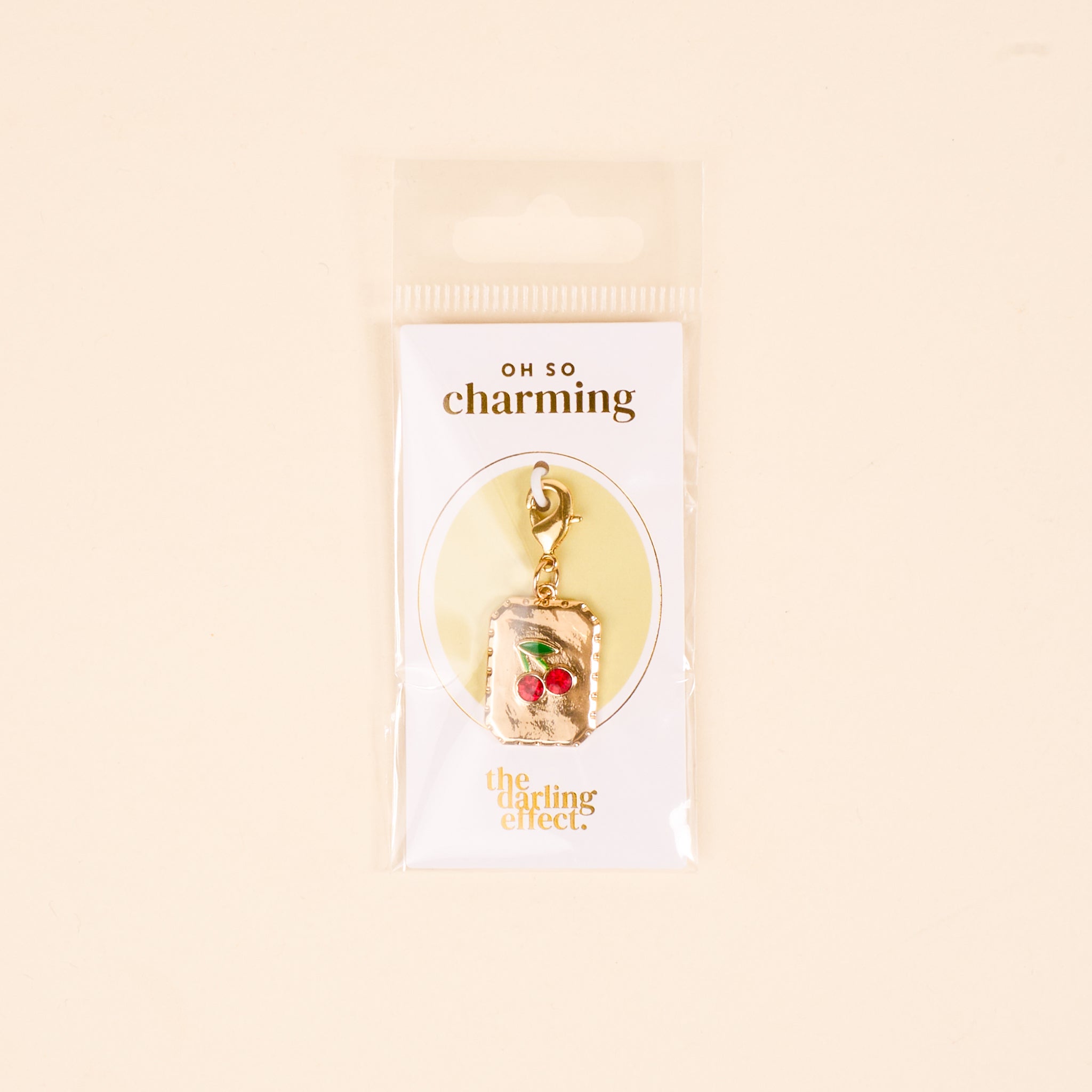 A Cherry Moment Jewelry Charm Gold – The Darling Effect