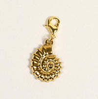 Conch Shell Jewelry Charm Gold