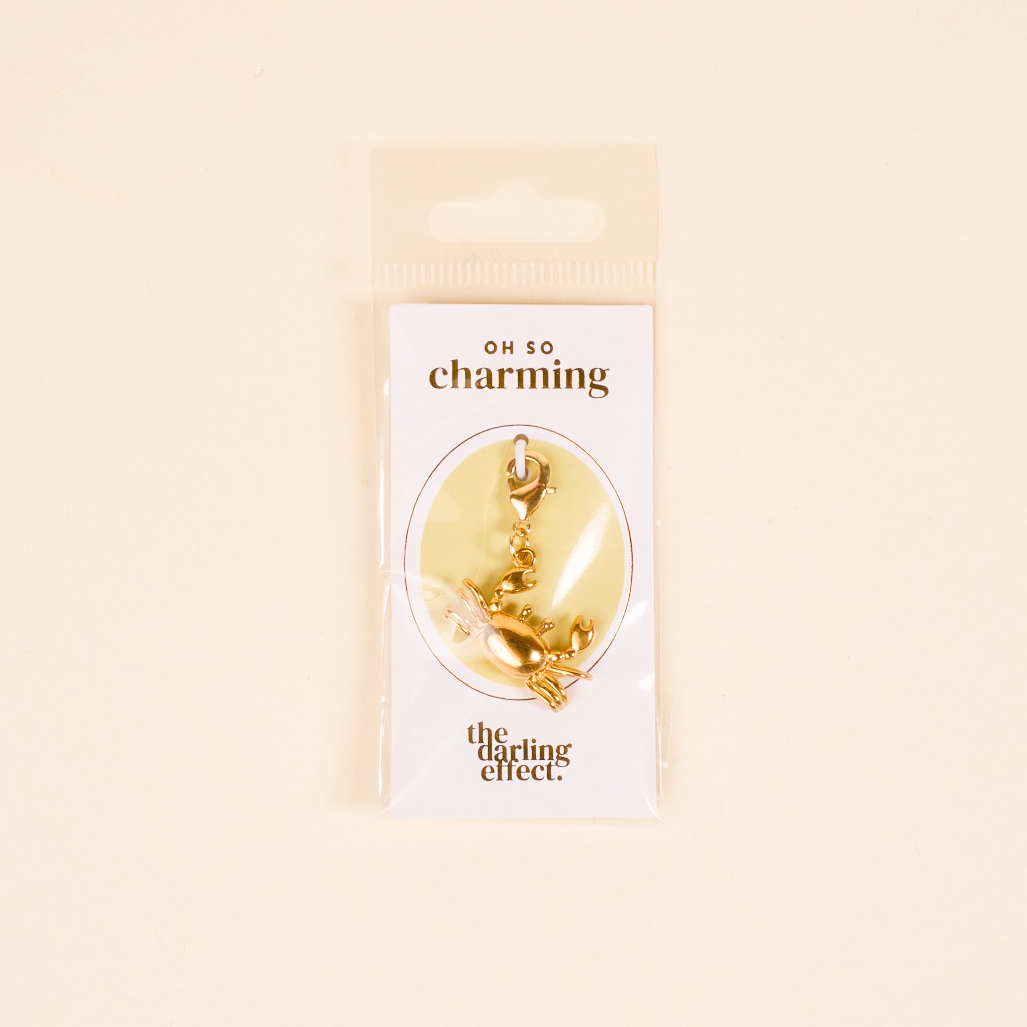Crab Jewelry Charm Gold – The Darling Effect
