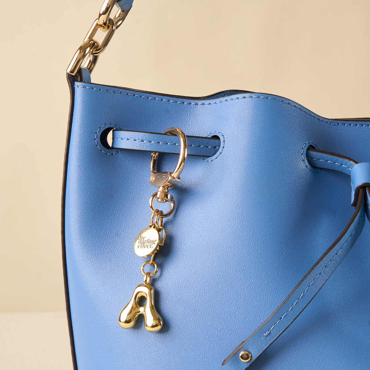 A Bubble Letter Keychain Bag Charm – The Darling Effect