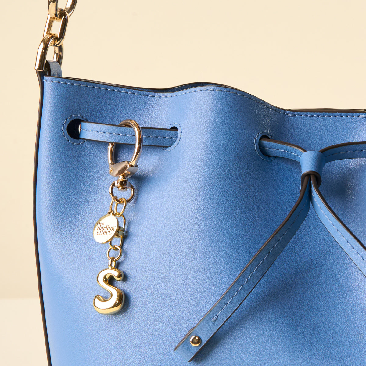 S Bubble Letter Keychain Bag Charm – The Darling Effect