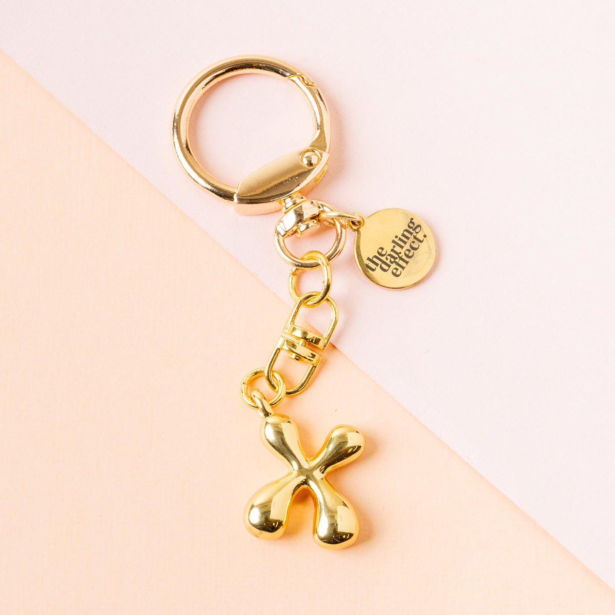 X Bubble Letter Keychain Bag Charm – The Darling Effect