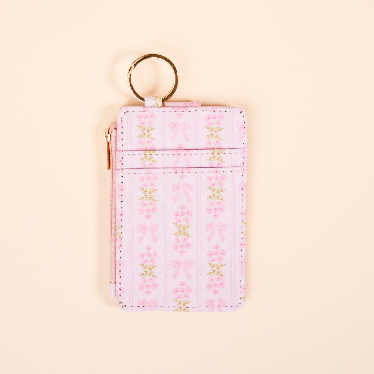 Oh So Fancy Pink Keychain Wallet