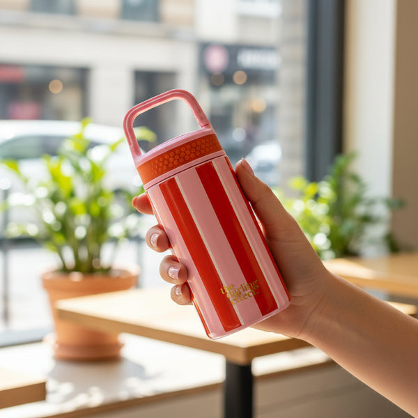 Sicily Stripes Pink 6 oz Lil' Bitty Bottle