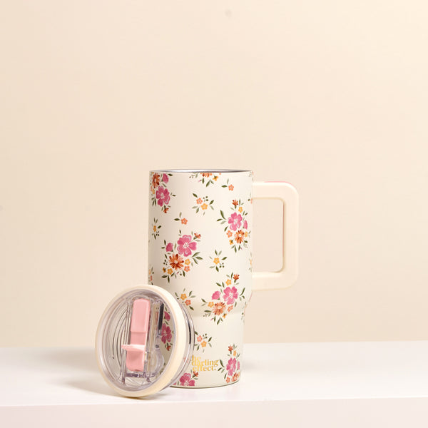 Endless Daydream Cream 20 oz Lifestyle Flip Straw Tumbler