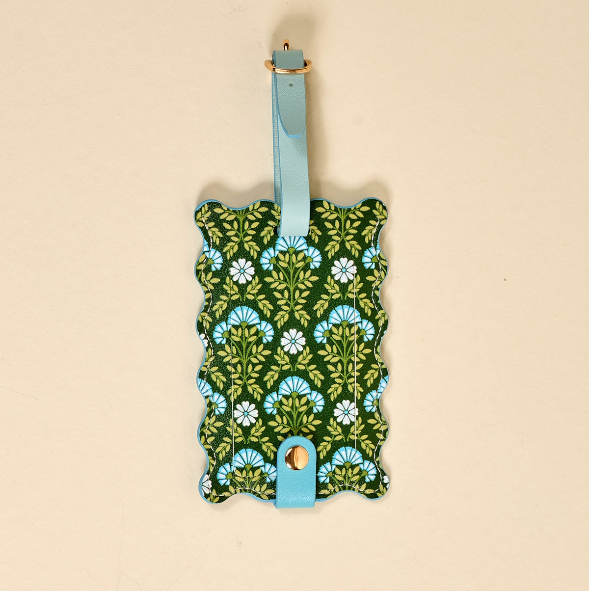 Everbloom Forest Green Jetsetter Luggage Tag