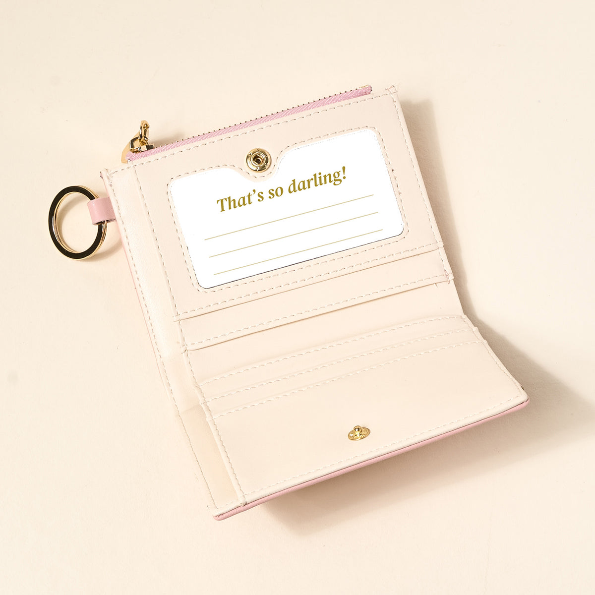 Blush Luxe Pocket Wallet