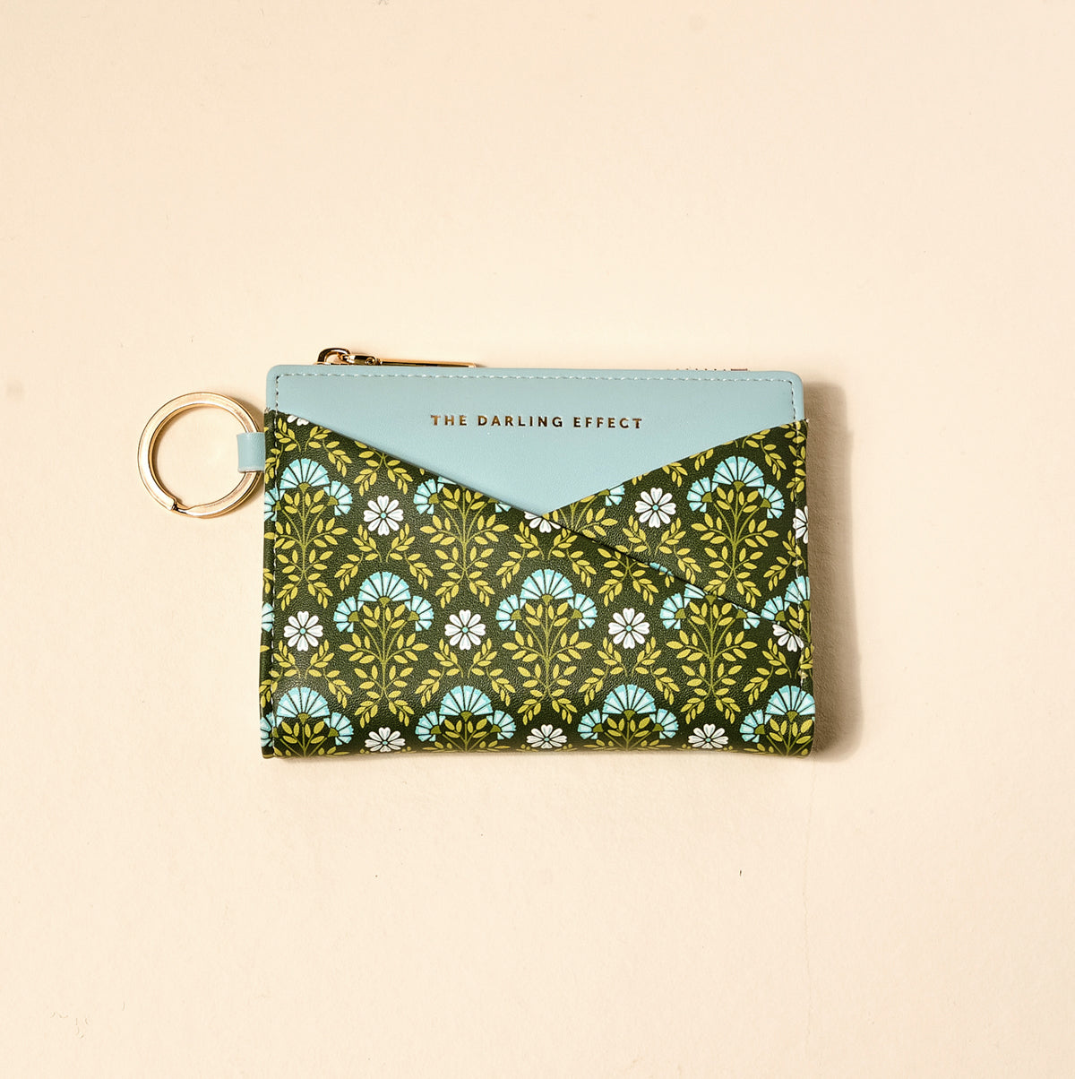 Everbloom Forest Green Luxe Pocket Wallet