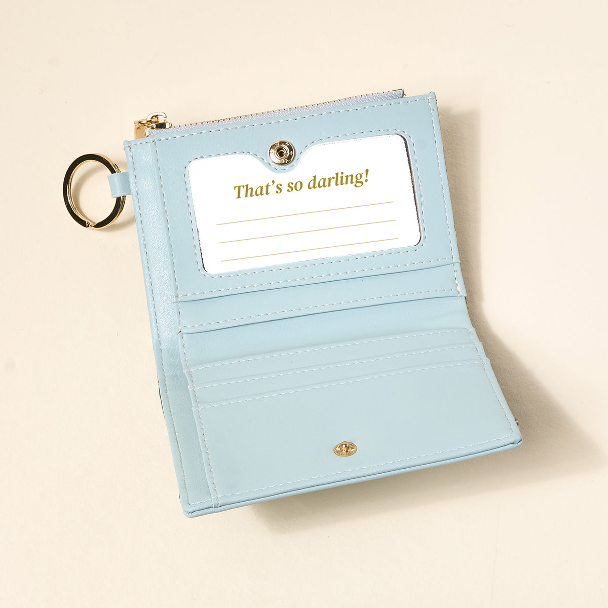 Everbloom Forest Green Luxe Pocket Wallet