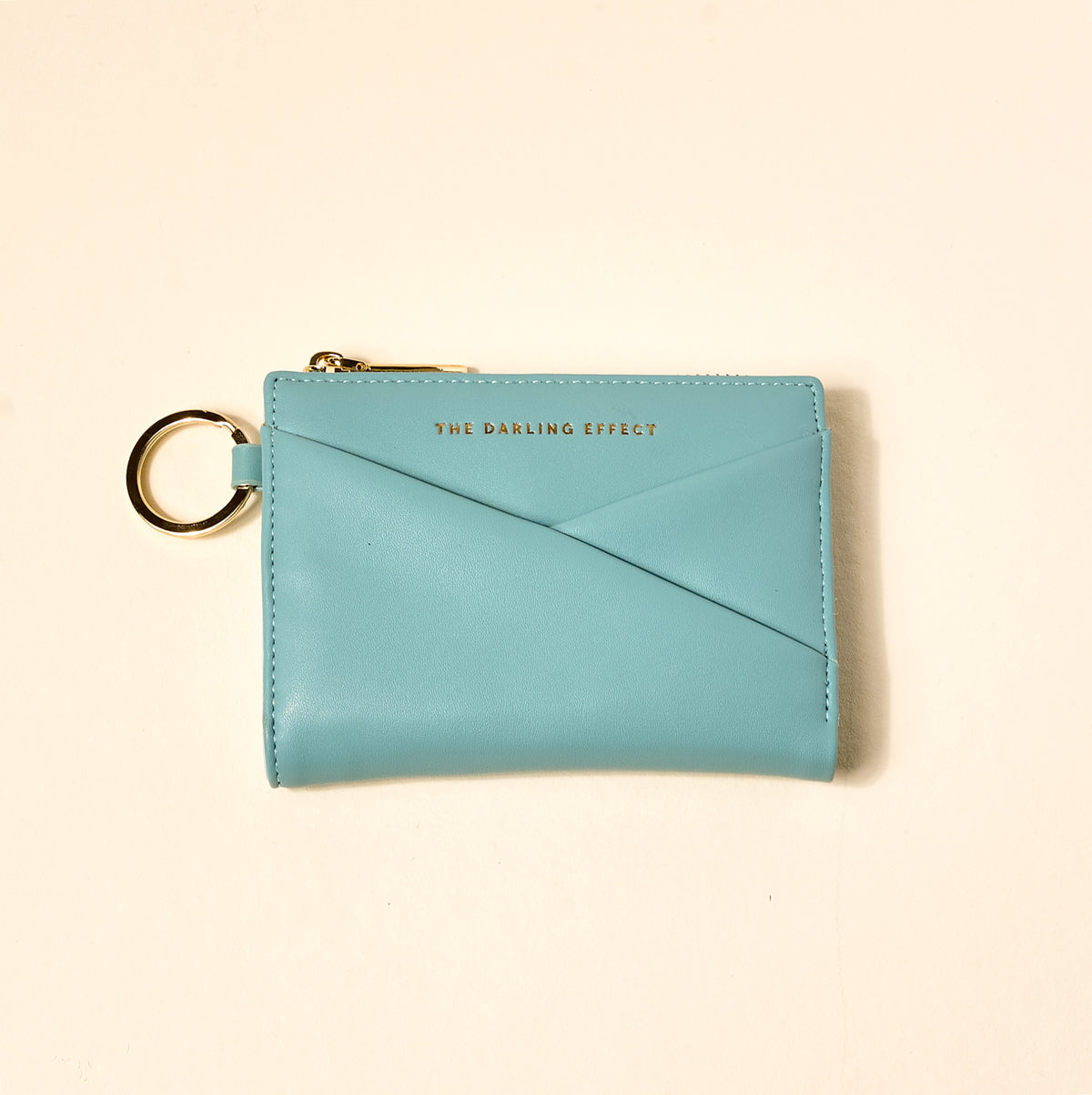 Misty Blue Luxe Pocket Wallet
