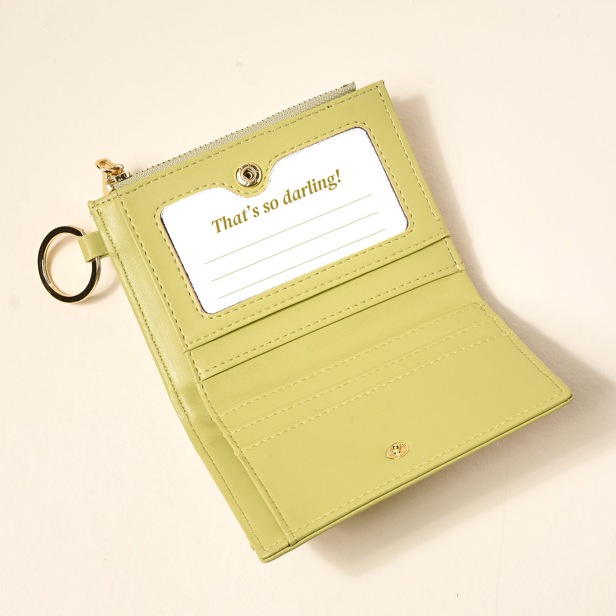 Poppin' Petals Aqua Luxe Pocket Wallet