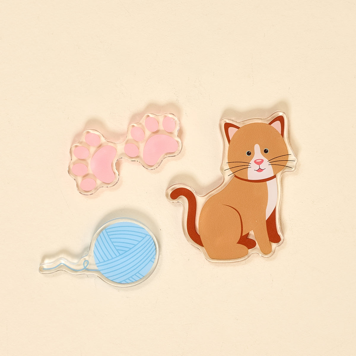 Kitty Corner Little Magnet Set