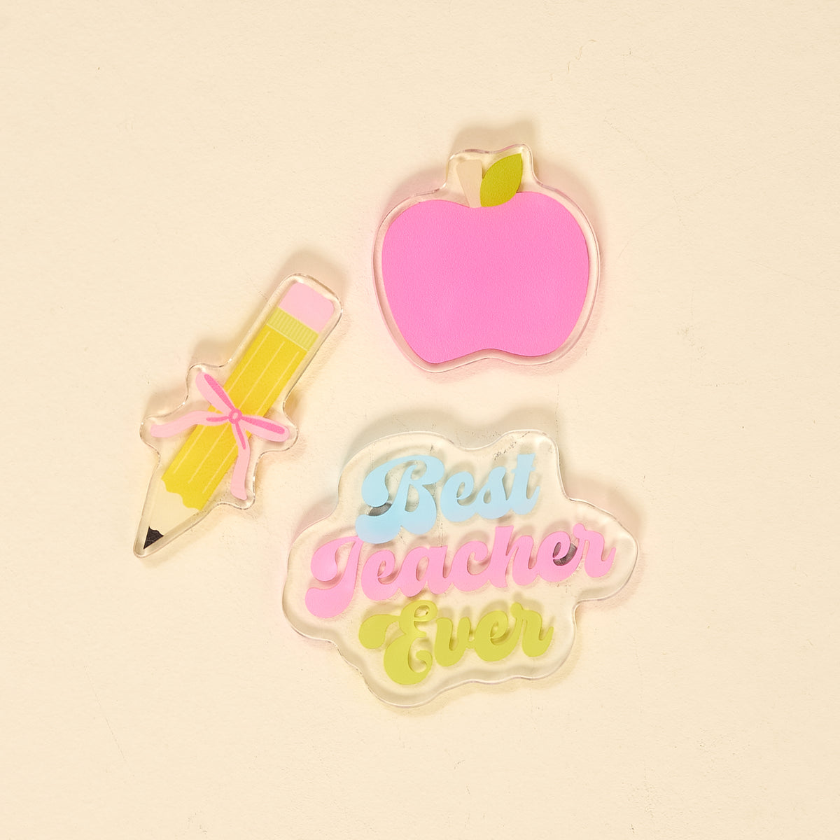 Best Teacher Ever Little Magnet Set