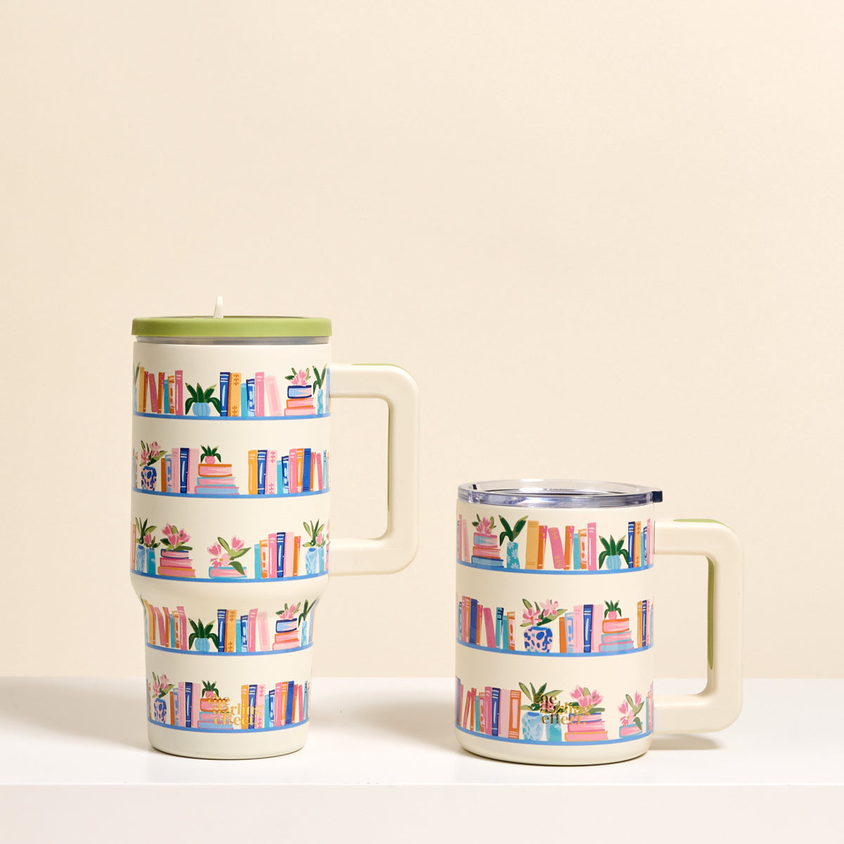 Book Shelfie 14 oz Insulated Mug