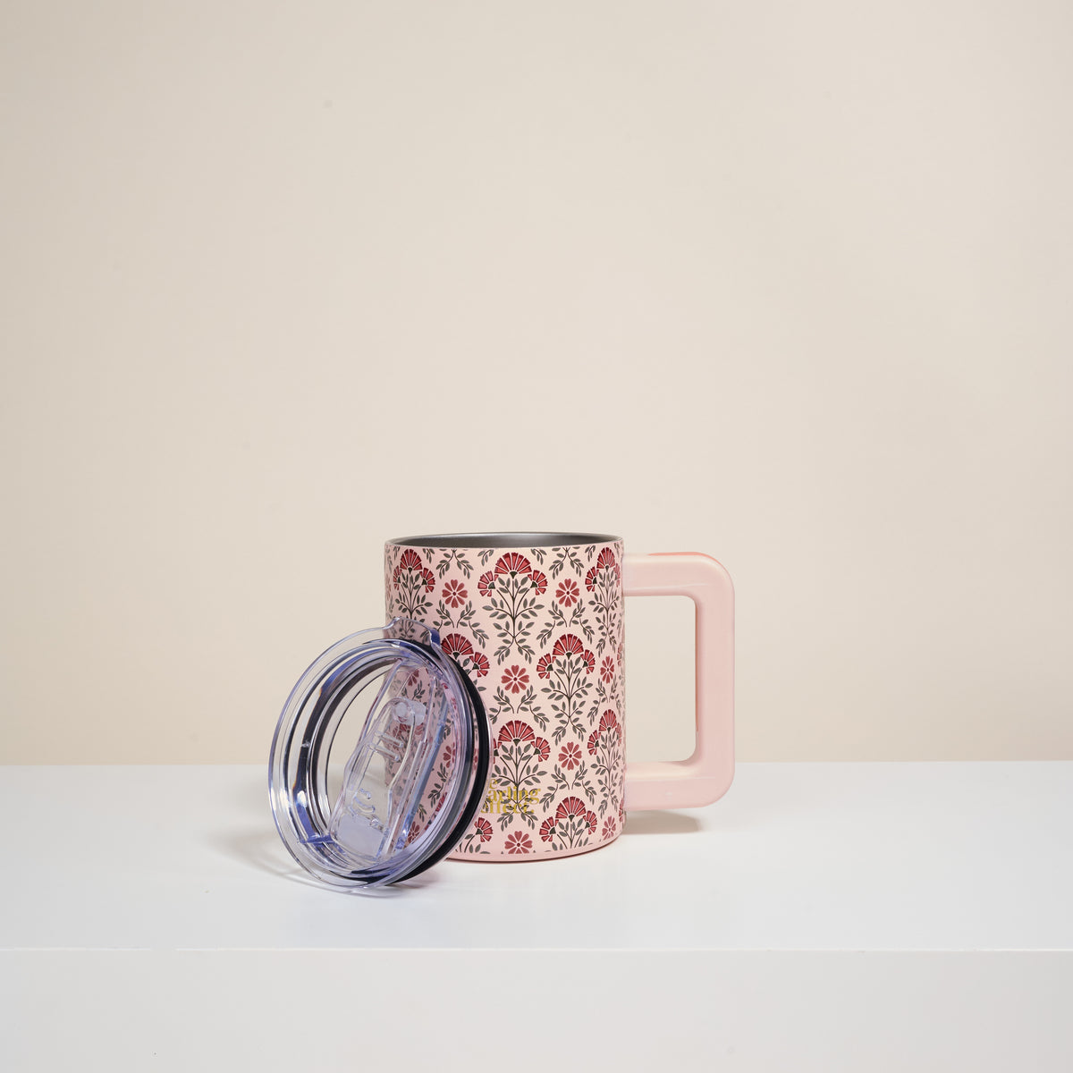 Everbloom Dusty Rose 14 oz Insulated Mug