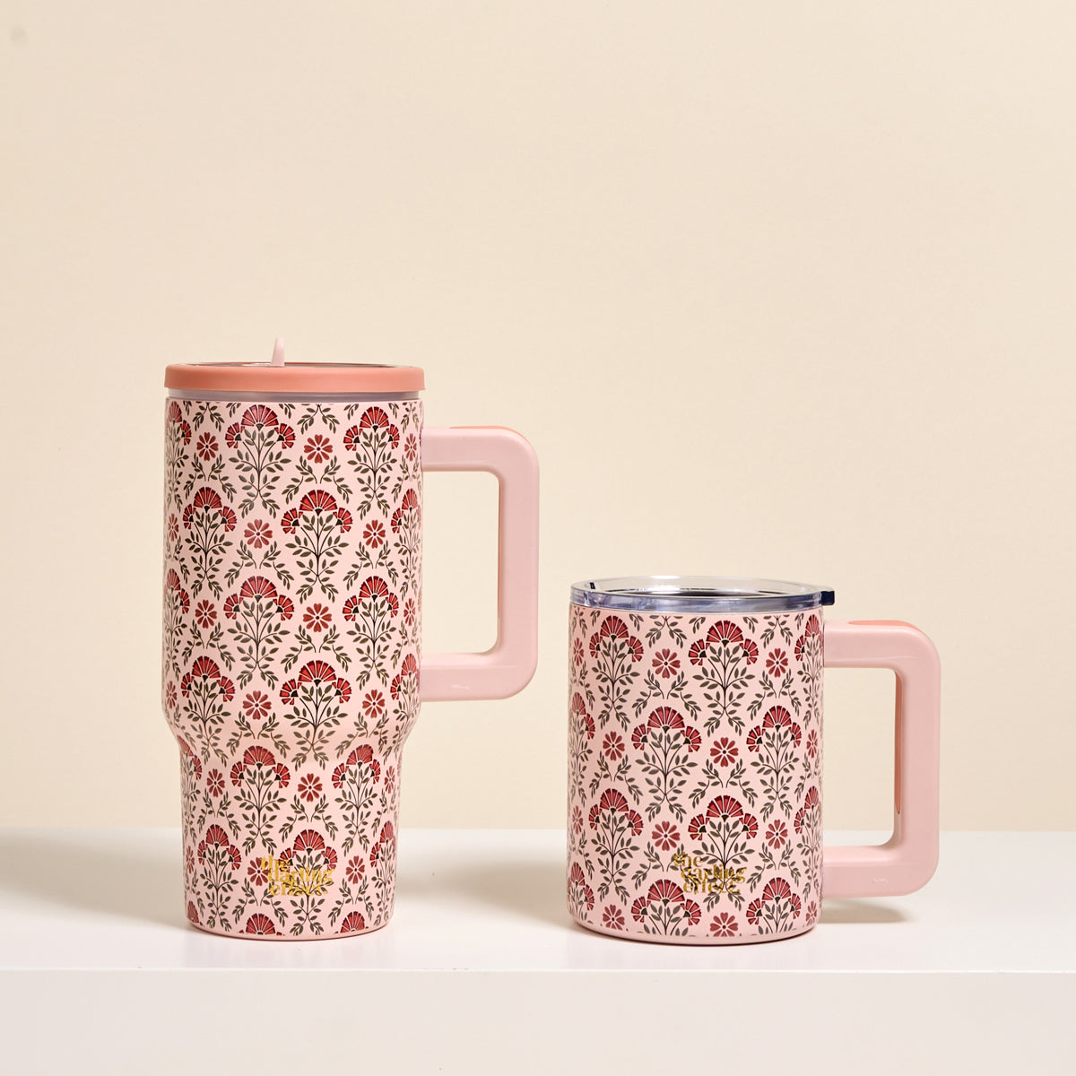 Everbloom Dusty Rose 14 oz Insulated Mug