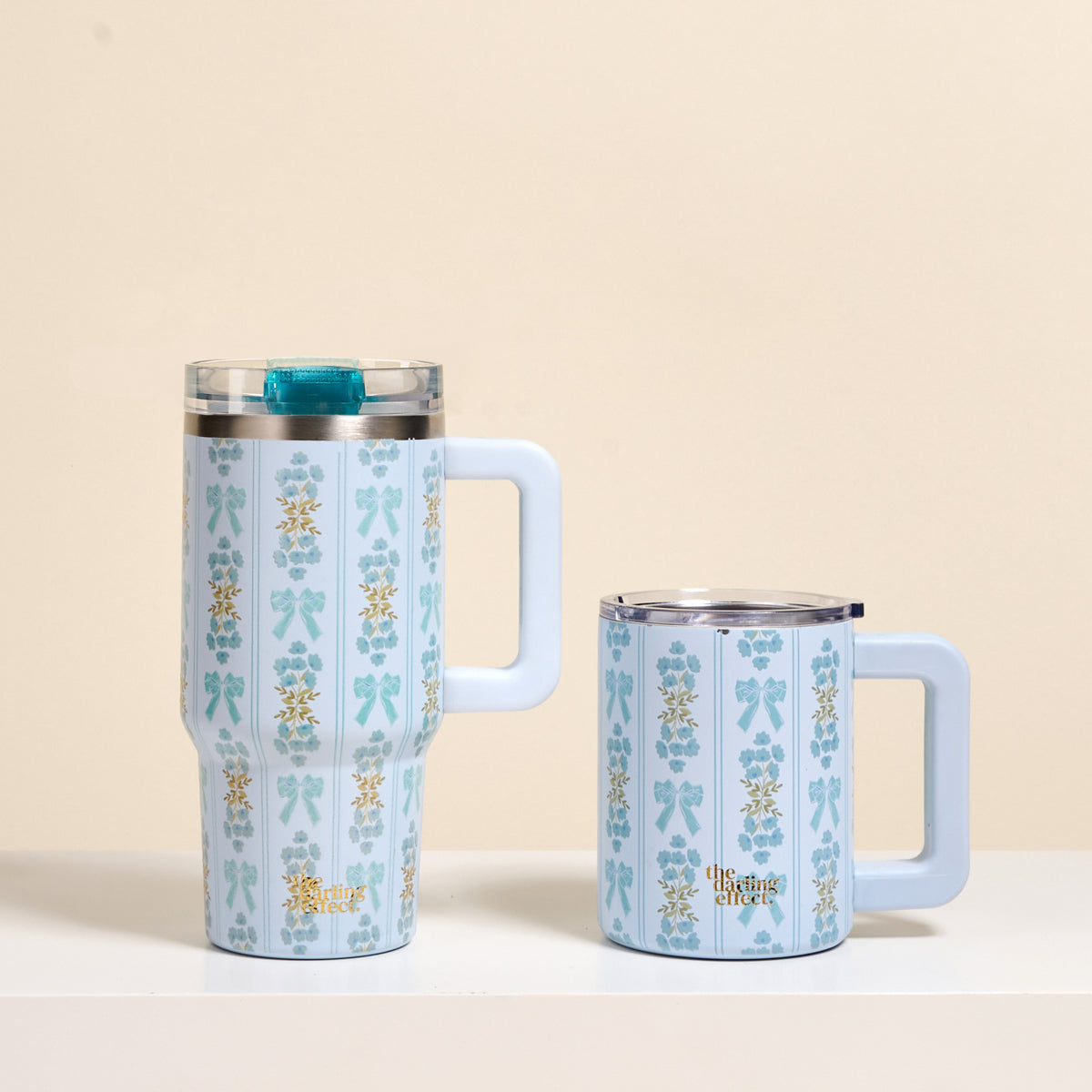 Oh So Fancy Blue 14 oz Insulated Mug