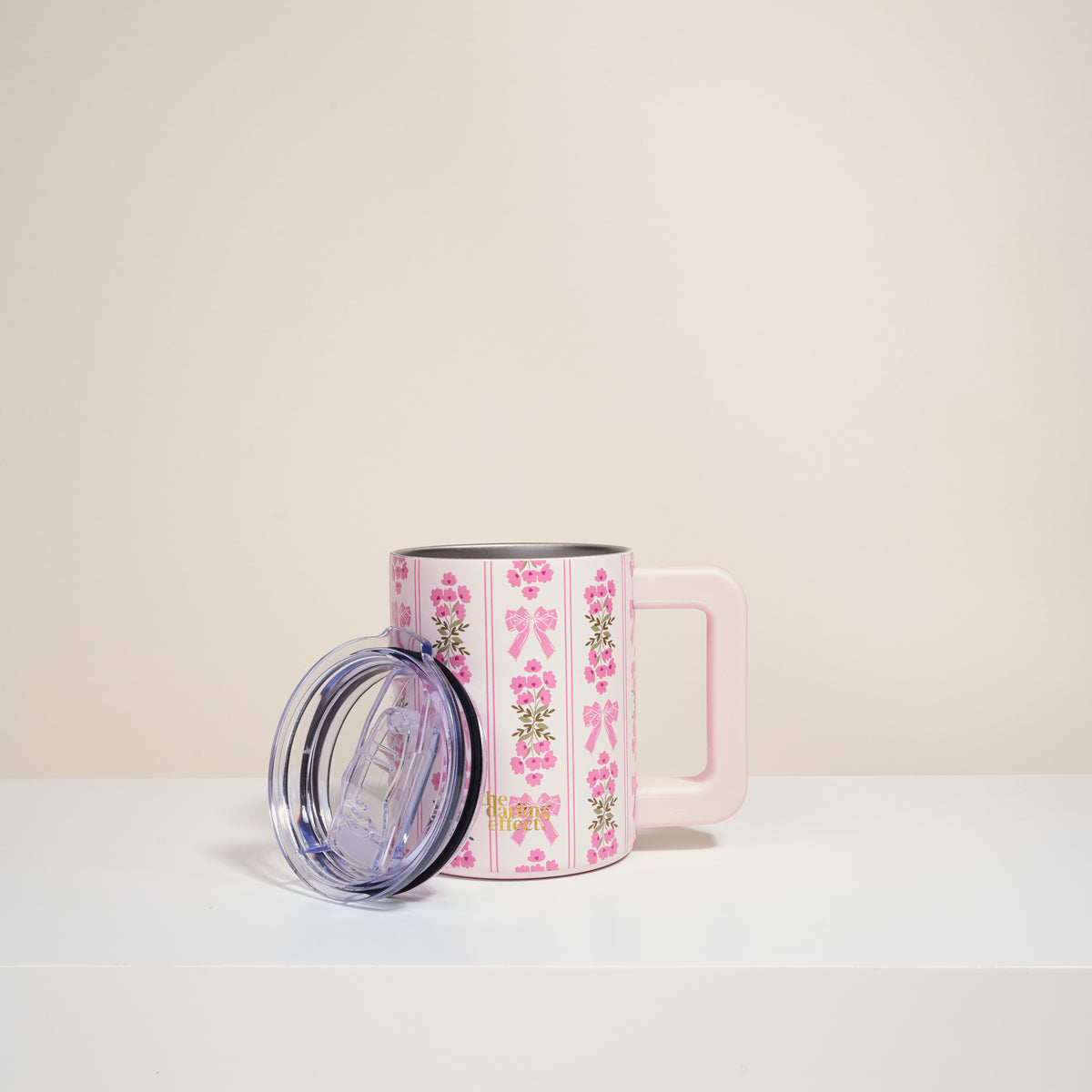 Oh So Fancy Pink 14 oz Insulated Mug