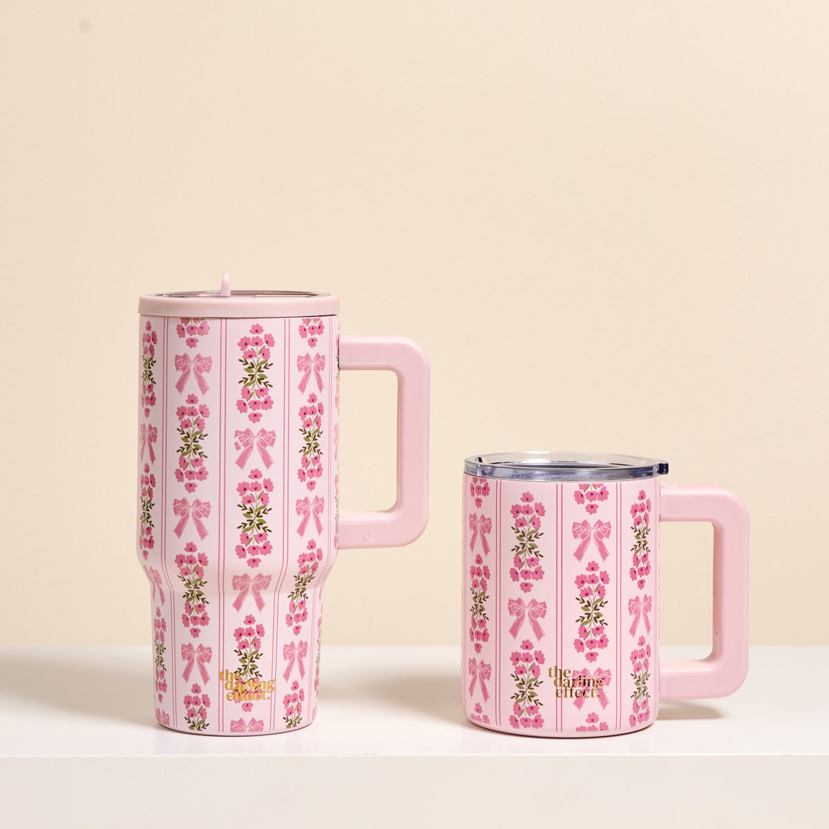 Oh So Fancy Pink 14 oz Insulated Mug
