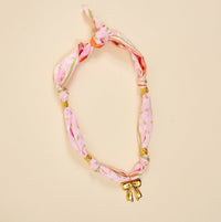 Blushing Hour Make a Statement Scarf Necklace