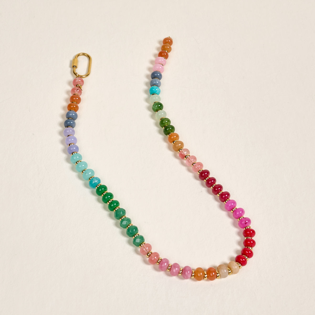 Color Crush Stone Candy Necklace