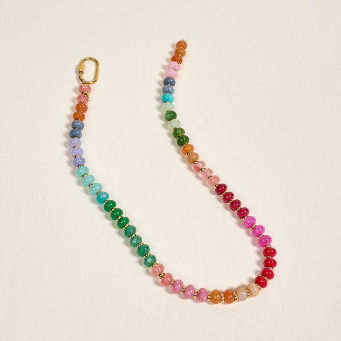Color Crush Stone Candy Necklace