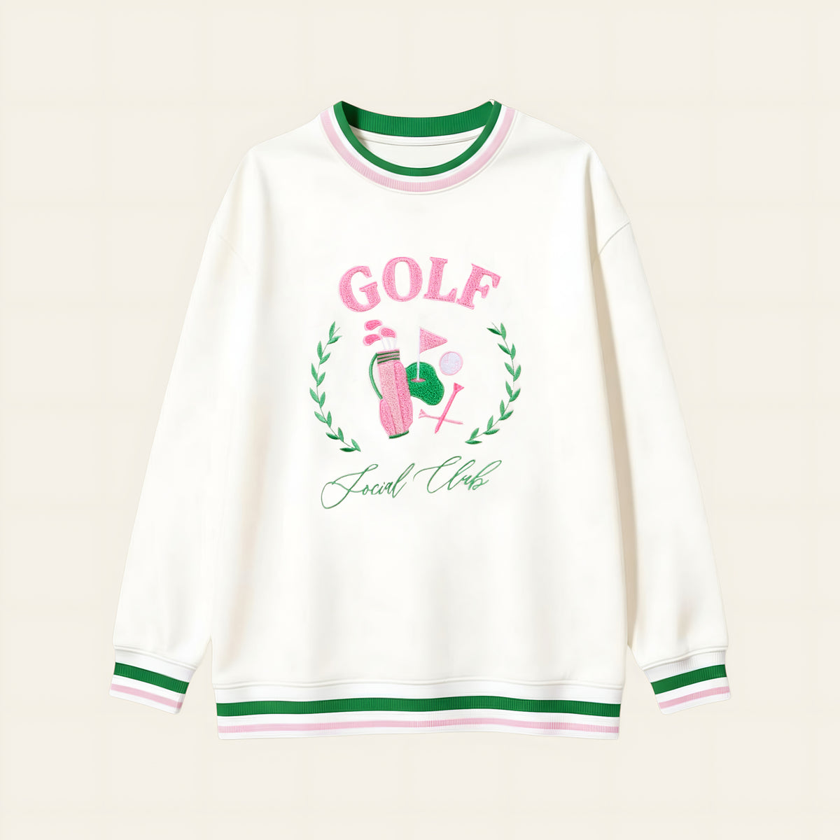 Golf Social Club Oversized Crew