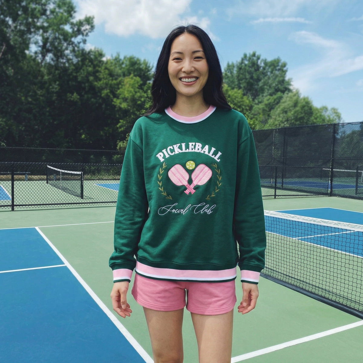 Pickleball Social Club Oversized Crew