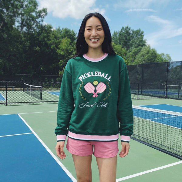 Pickleball Social Club Oversized Crew