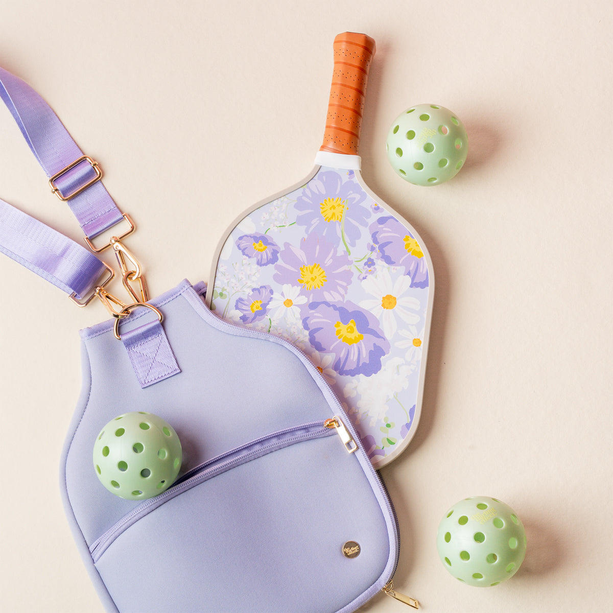 Bouquet Beauty Purple Pickleball Paddle
