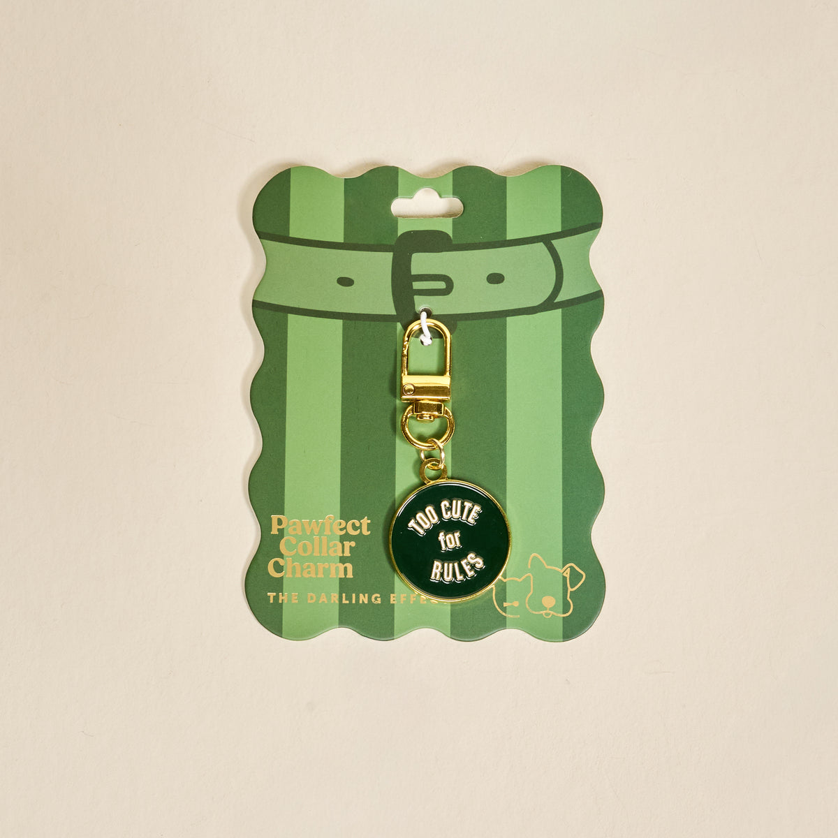 Too Cute for Rules Pawfect Collar Charm