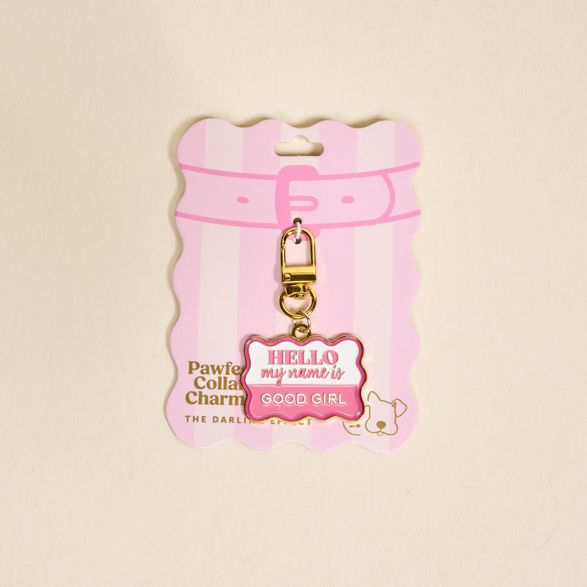 Good Girl Pawfect Collar Charm