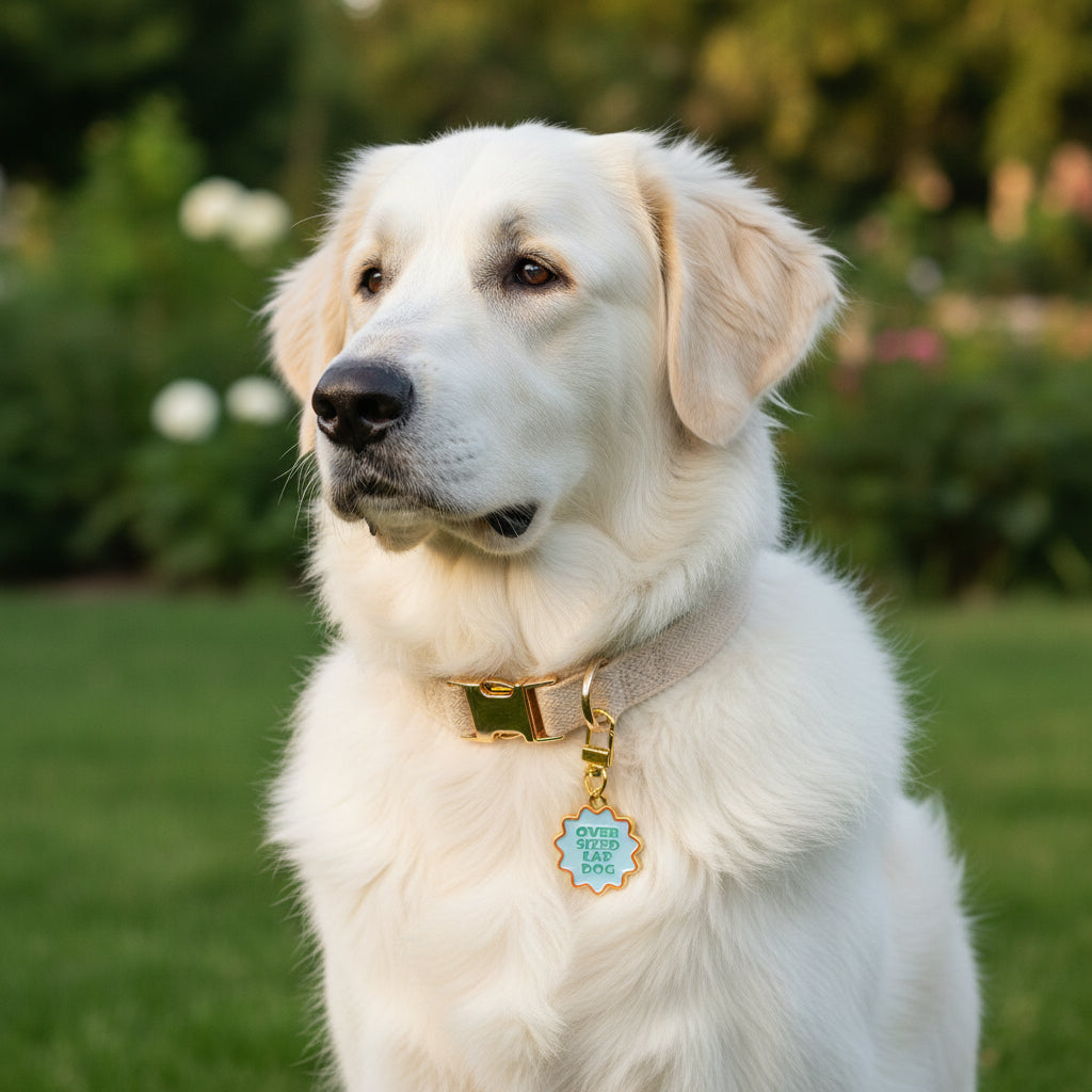 Oversized Lap Dog Pawfect Collar Charm