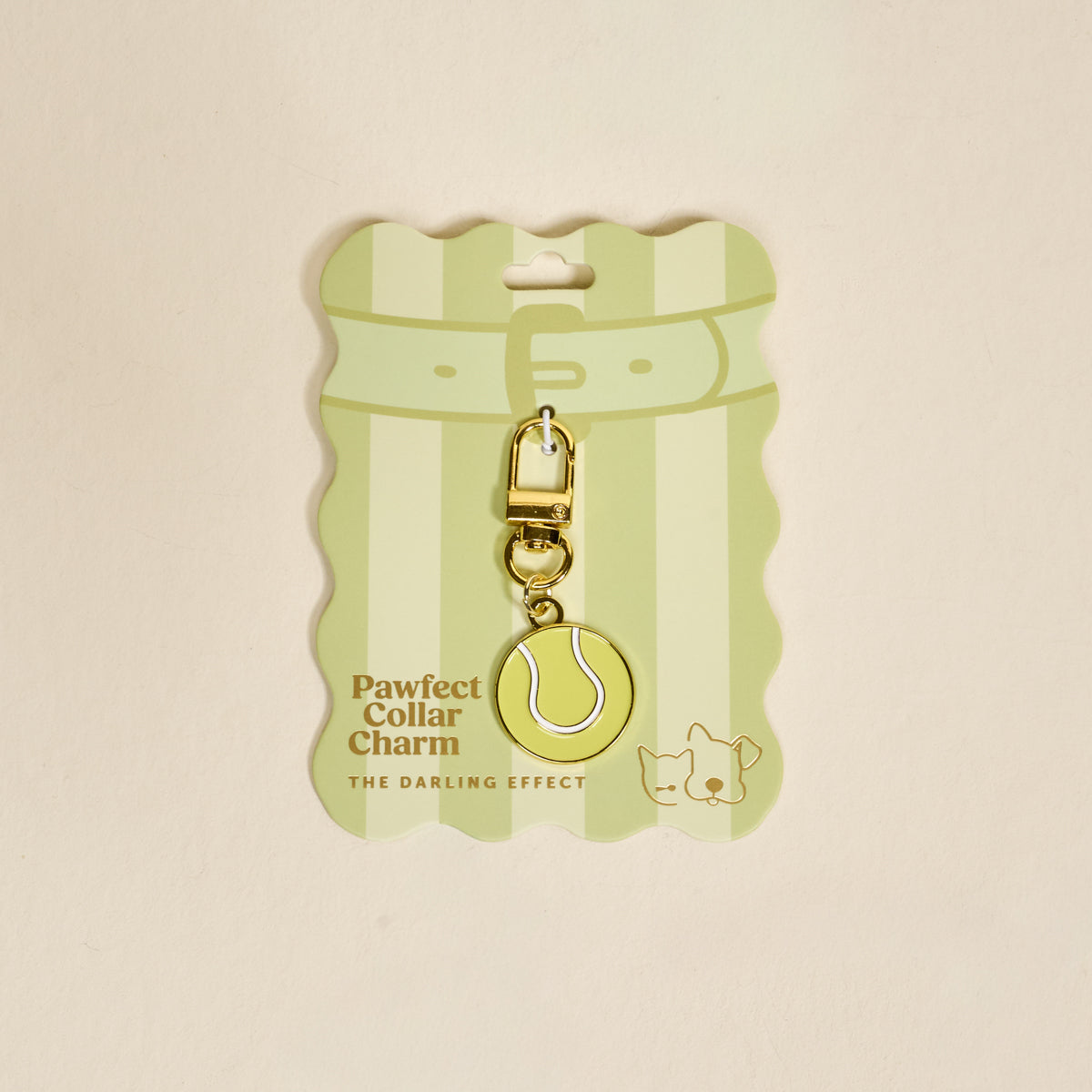 Tennis Ball Pawfect Collar Charm