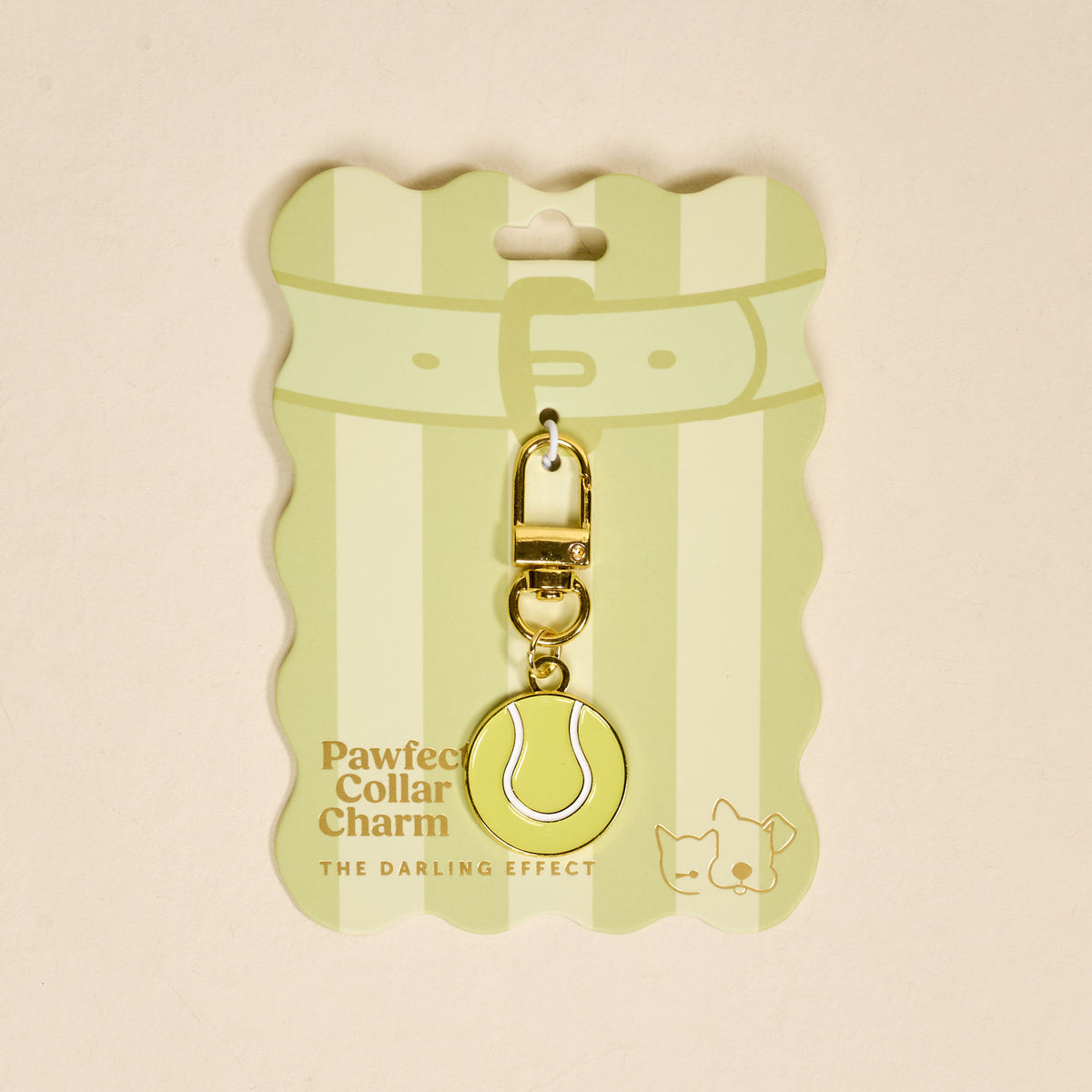 Tennis Ball Pawfect Collar Charm