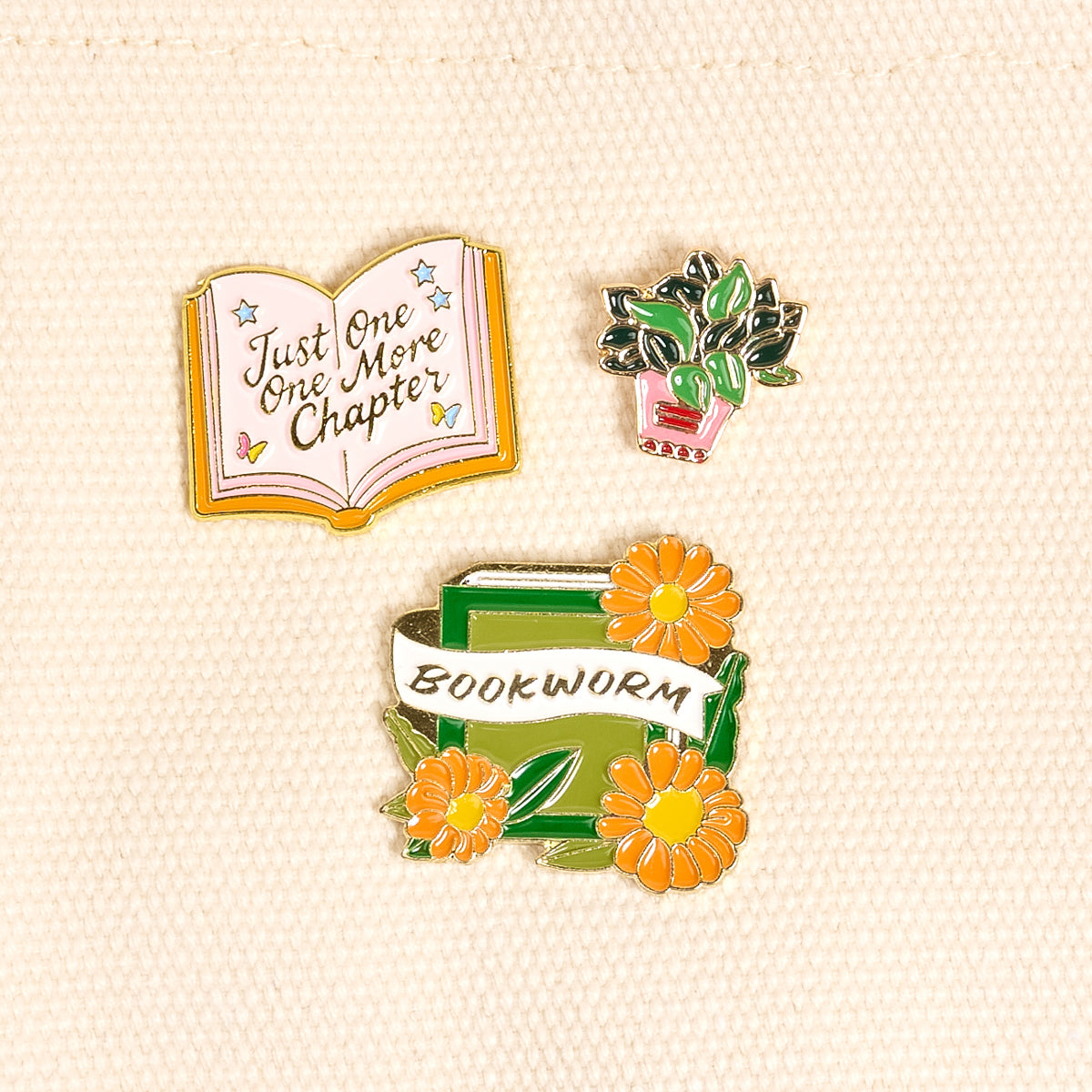 Bookworm The Pin Pack