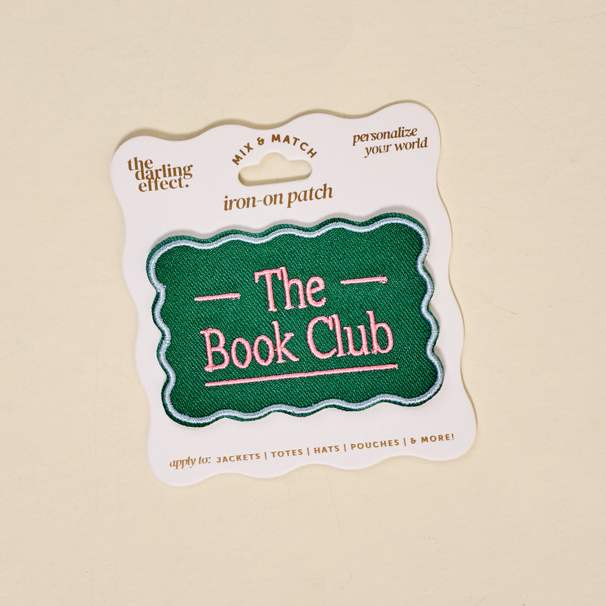 The Book Club Mix & Match Iron-On Patch