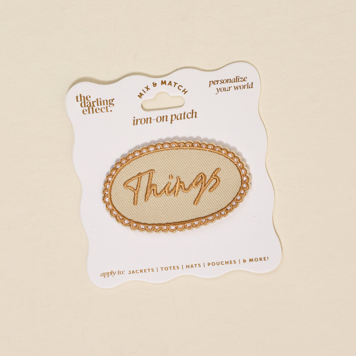 Things Mix & Match Iron-On Patch