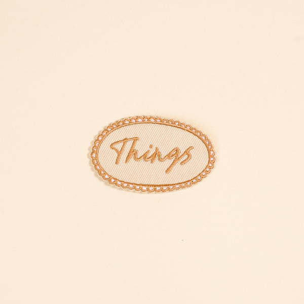 Things Mix & Match Iron-On Patch