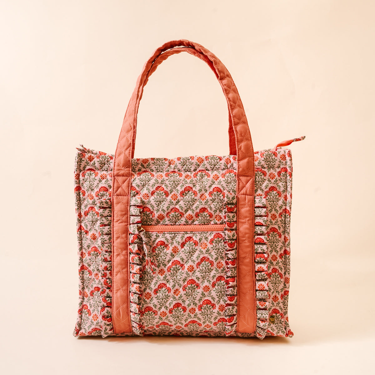 Everbloom Dusty Rose The Everyday Quilted Tote Bag