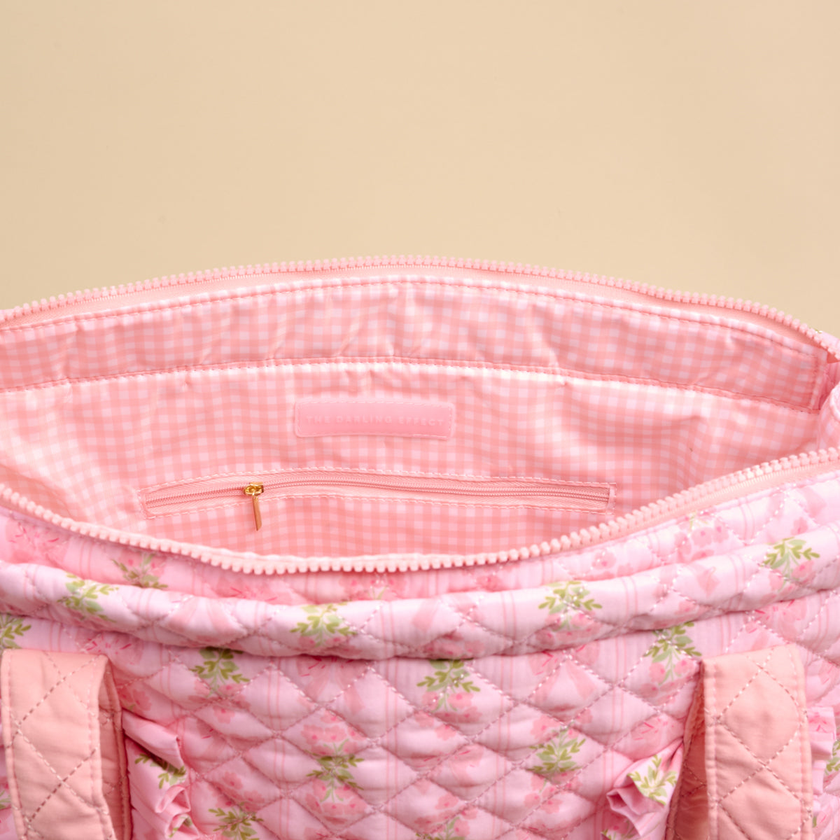 Oh So Fancy Pink The Everyday Quilted Tote Bag