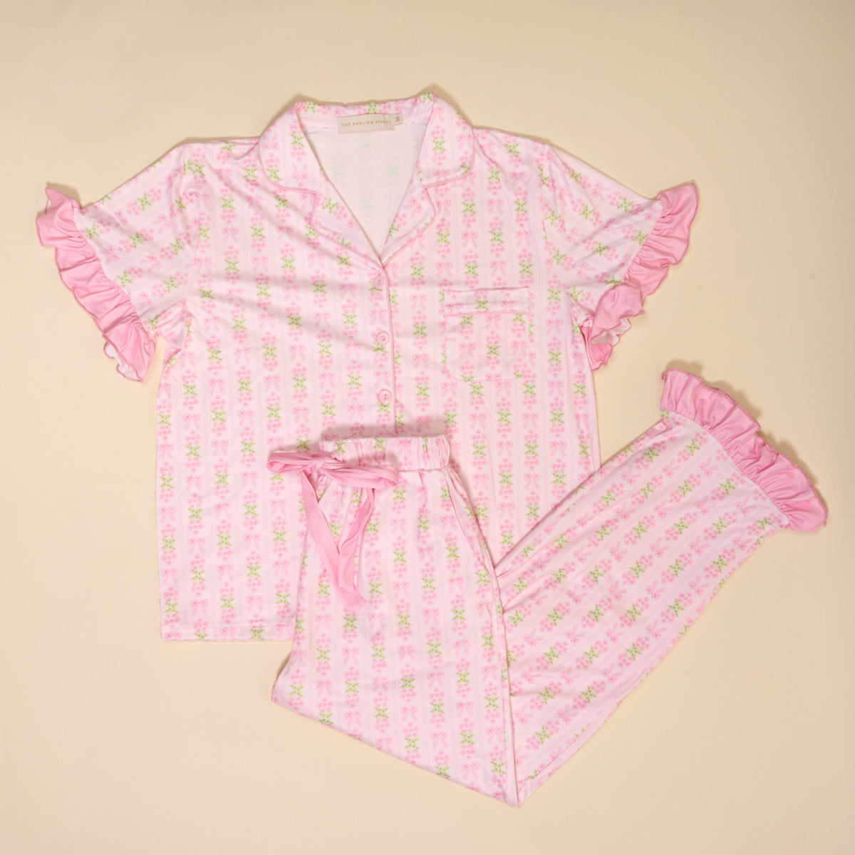Oh So Fancy Pink Slumber Party Pajama Pants Set