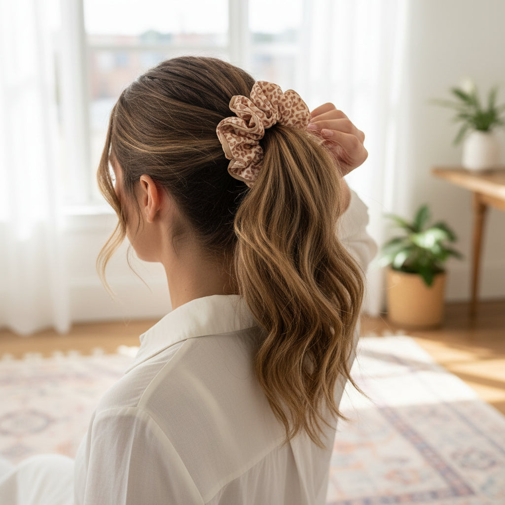 Born Wild Ruffle Up Scrunchie