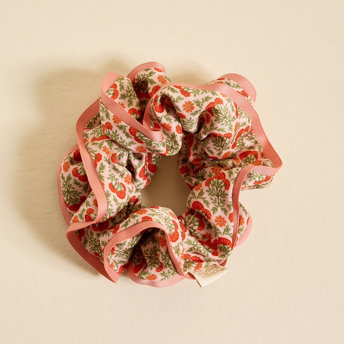 Everbloom Dusty Rose Ruffle Up Scrunchie